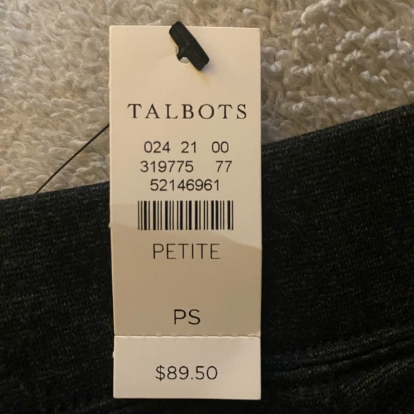 Talbot’s Skinny Ankle Pant Charcoal Small Petite - Picture 5 of 5